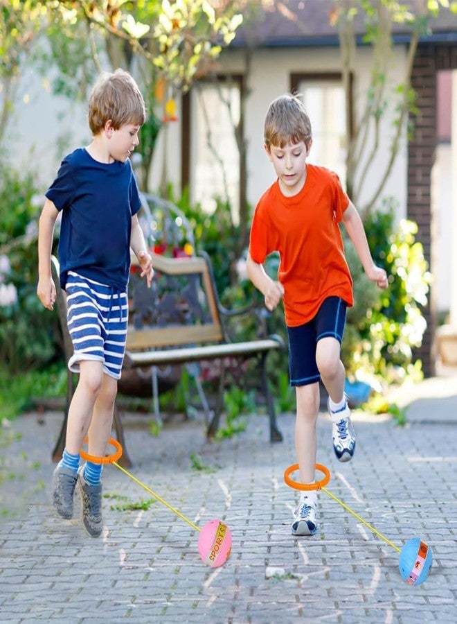 Dhaval Kavid Jumping Hopper Ball with LED Lights - Ultimate Parent-Child Outdoor Game for Bouncing, Swinging, and Skipping Fun! - Image 2